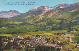 FRANCE - Villard De Lans - Panorama - Vue Sur Villard De Lans Et Le Col De L'Arc - L L - Carte Postale Ancienne - Villard-de-Lans