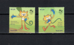 Brazil 2015 Olympic Games Rio De Janeiro Set Of 2 MNH - Eté 2016: Rio De Janeiro