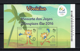 Brazil 2015 Olympic Games Rio De Janeiro S/s MNH - Eté 2016: Rio De Janeiro