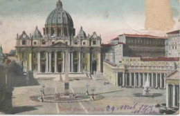 ROMA, PIAZZA S. PIETRO COULEUR  REF 15227 - Plaatsen & Squares