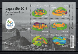 Brazil 2016 Olympic Games Rio De Janeiro S/s MNH - Eté 2016: Rio De Janeiro