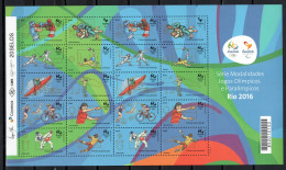 Brazil 2015 Olympic Games Rio De Janeiro Sheetlet MNH - Estate 2016: Rio De Janeiro