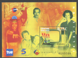 Spain, 2002, Television, Espana Stamp Exhibition, MNH, Michel Block 108 - Nuevos