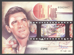 Spain, 2000, Film, Movies, Cinema, Antonio Banderas, Actor, MNH, Michel Block 88 - Nuevos