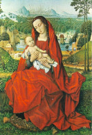 *CPM -  ESPAGNE - CASTILLE ET LEON - BURGOS (Catedral) - "La Vierge à L'enfant" Peinture De Memling - Burgos