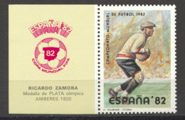 Spain, 1982, Soccer World Cup Spain, Football, Sports, Cinderella, MNH - Souvenirbögen