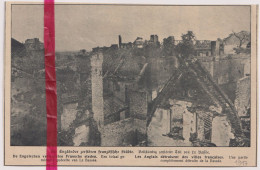 Oorlog Guerre 14/18 - La Bassée - Ruines - Orig. Knipsel Coupure Tijdschrift Magazine - 1917 - Non Classés