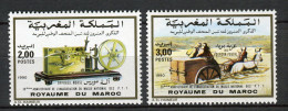 Marruecos 1990. Yvert 1092-93 ** MNH. - Marruecos (1956-...)