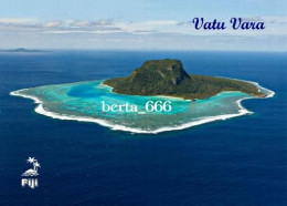 Fiji Islands Vatu Vara Island Aerial View New Postcard - Figi