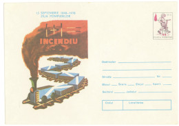 IP 78 - 209 FIREMEN - Stationery - Unused - 1978 - Interi Postali