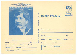 IP 78 - 165a Writer Alexandru VLAHUTA - Stationery - Unused - 1978 - Interi Postali