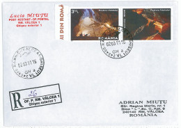 NCP 18 - 26-a CAVE, Romania - Registered, Stamp With Vignette - 2011 - Otros & Sin Clasificación