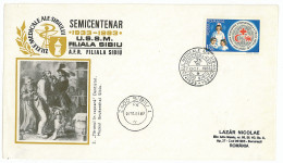 COV 05 - 1094 Medical Days In Sibiu, Romania - Cover - Used - 1983 - Autres & Non Classés