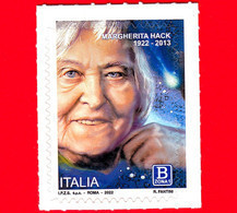 Nuovo - MNH - ITALIA - 2022 - 100 Anni Della Nascita Di Margherita Hack, Astrofisica – Ritratto - B Zona 1 - 2021-...: Nieuw/plakker