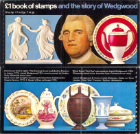 GB GRANDE BRETAGNE - Carnet / MH / Booklet 1972 1 £ Story Of Wedgwood - YT C 605a / MI MH 36 - Booklets