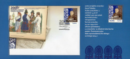 POLAND 2014 POLISH POST OFFICE LIMITED EDITION FOLDER: 200 BIRTH ANNIVERSARY OSCAR KOLBERG FDC FOLK COSTUMES DANCING - FDC