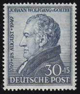 Bizone 110 Goethe 30 Pf. ** Postfrisch - Postfris