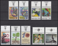 173-181 UNO Genf Jahrgang 1989 Komplett - Mit TAB, Postfrisch - Altri & Non Classificati