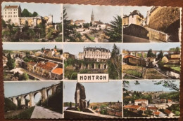 CPSM Multivues, 24 Dordogne, Nontron, écrite, éd A.Glibert - Nontron