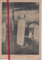 Uskub Ueskub - Turks Kerkhof, Cimetière Turc - Orig. Knipsel Coupure Tijdschrift Magazine - 1917 - Non Classés