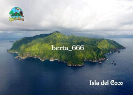 Cocos Island Aerial View Costa Rica UNESCO New Postcard - Costa Rica