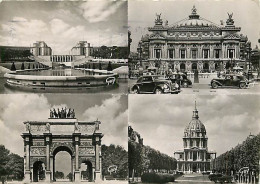 Automobiles - Paris - Multivues - CPSM Grand Format - Voir Scans Recto-Verso - Turismo