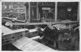 PARIS-75 - CARTE PHOTO- EXPOSITION AERONAUTIQUE D'AVION STAND POTEZ - Expositions