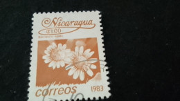 NİARAGUA-1983   1   CORD     DAMGALI - Nicaragua