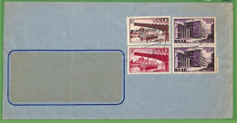 ZA1523 - GERMANY Saar - Postal History - Overprinted Stamp On COVER  1957 - Cartas & Documentos