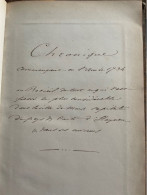 Chronique De La Ville De Mons - 1701-1800