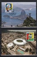 Liechtenstein 2016 Olympic Games Rio De Janeiro Set Of 2 Maximumcards - Summer 2016: Rio De Janeiro