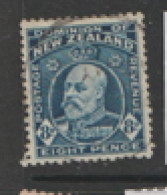 New Zealand  1909  SG  393  8d  Perf 14x14.1/2    Fine Used - Usati