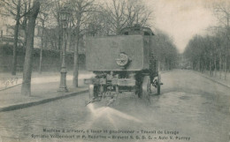 49 ANGERS - Machine à Arroser , à Laver Et Goudronner - Travail De Lavage - AUTO V. Purrey  - TB / RARE - Angers