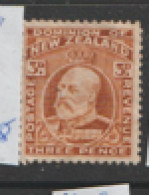 New Zealand  1909  SG  395  3d  Perf 14    Fine Used - Used Stamps