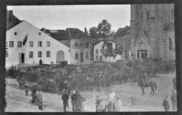 ROSSIGNOL -  1920 Manifestation En Faveur Des Martyrs - Les Cercueils Pendant La Veillée à Etalle - Tintigny