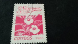 NİARAGUA-1985   5   CORD     DAMGALI - Nicaragua