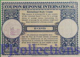 USA COUPON REPONSE INTERNATIONAL 15 CENTS 1965 UNC - Otros & Sin Clasificación