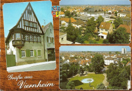 *CPM  - ALLEMAGNE - HESSE - GrÜsse Aus VIEMHEIM - Multivues - Viernheim