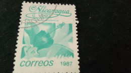 NİARAGUA-1985   5   CORD     DAMGALI - Nicaragua