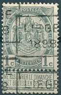 151 Voorafstempeling Op Nr 53 - LIEGE 1898 - Positie C - Rollenmarken 1894-99