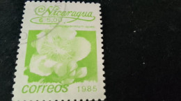 NİARAGUA-1985   5   CORD     DAMGALI - Nicaragua