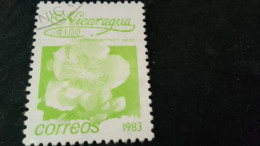 NİARAGUA-1985   5   CORD     DAMGALI - Nicaragua