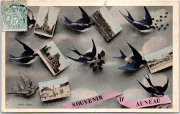 28 AUNEAU - Carte Souvenir (hirondelles) - Auneau