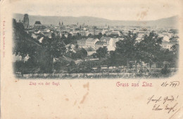 AUSTRIA - Gruss Aus Linz 1899 - Linz Von Der Gugl - Linz