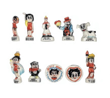 Série Complète De 10 Fèves Betty Boop I - Cartoons