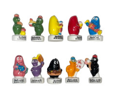 Série Complète De 10 Fèves Barbapapa Sucrerie - Dibujos Animados