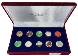 Coffret De 10 Fèves Mon P'tit Bouton I - Dieren