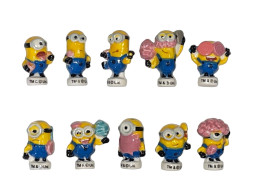 Série Complète De 10 Fèves Minions Candy Pop 2024 - Cartoni Animati