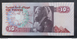 BANKNOTE EGYPT EGYPT 10 POUNDS 1999 UNCIRCULATED - Egipto