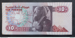 BANKNOTE EGYPT EGYPT 10 POUNDS 1999 UNCIRCULATED - Egitto
